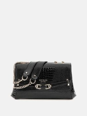 Torebka Crossbody Z Printem Croco Linia Silvye Guess