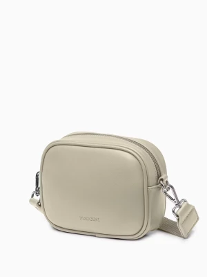 Torebka damska crossbody mała beżowa Puccini