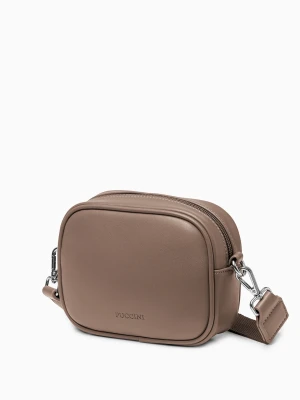 Torebka damska crossbody mała brązowa Puccini
