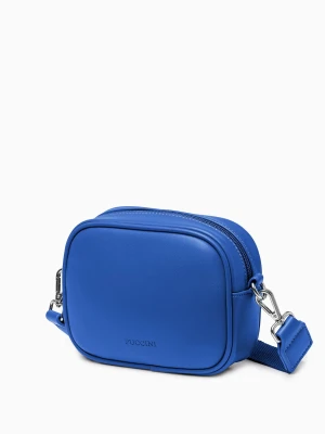 Torebka damska crossbody mała niebieska Puccini