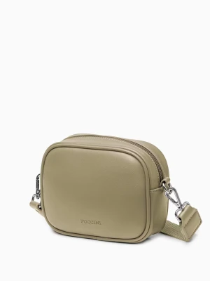 Torebka damska crossbody mała zielona Puccini