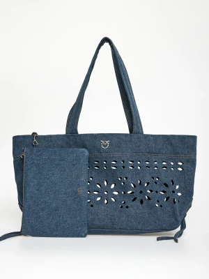 Zdjęcie produktu Torebka damska jeansowa PINKO