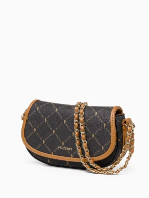 Torebka damska listonoszka na łańcuszku  Puccini