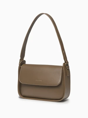 Torebka damska na ramię brązowa Puccini