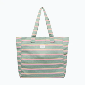Torebka damska ROXY Anti Bad Vibes oil green say it with stripes