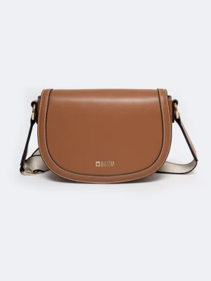 Torebka damska typu crossbody brązowa Amelia 803 BIG STAR