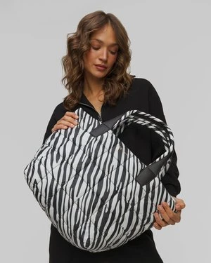 Torebka damska Vee Collective Porter Tote Medium zebra