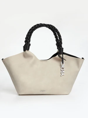 Torebka damska z imitacji zamszu DKNY