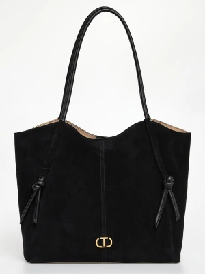 Torebka damska zamszowy shopper TWINSET Twinset Milano