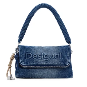 Torebka Desigual Half Logo 25SAXD23 Niebieski