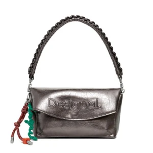 Torebka Desigual Half Logo Trokel 25WAXPAQ Brązowy