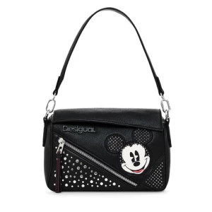 Torebka Desigual Mickey Studstyle Phuk 24WAXP71 Czarny