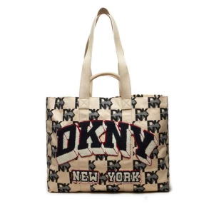 Torebka DKNY Heart Of Ny Large Tote R41AYF01 Beżowy