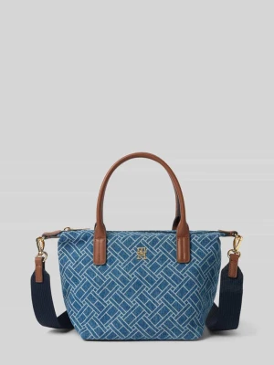 Torebka do noszenia w ręku z czystej bawełny Tommy Hilfiger