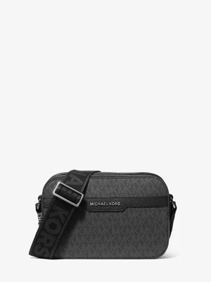 Torebka do przewieszenia przez ramię Hudson typu camera bag z charakterystycznym logo Michael Kors CZARNY (Czarny)