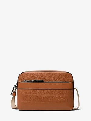 Torebka do przewieszenia przez ramię Hudson ze skóry groszkowej w stylu utility Michael Kors Mens