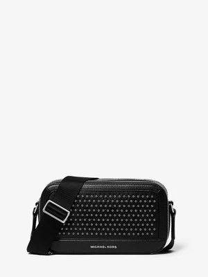 Torebka do przewieszenia przez ramię Hudson ze skóry z przelotkami Michael Kors Mens