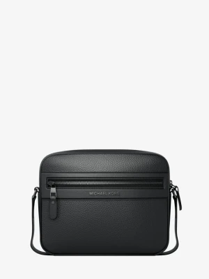 Torebka do przewieszenia przez ramię Jet Set ze skóry groszkowej Michael Kors CZARNY (Czarny)