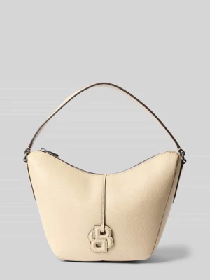 Torebka do ręki w imitacji skóry model 'ANETT SM HOBO' Boss