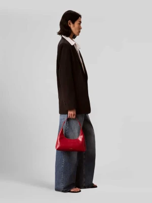 Torebka do ręki z Detal z logo CK Calvin Klein