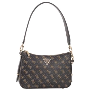Zdjęcie produktu Torebka Eco Erica Top Zip Shoulder Bag HWEQG9 51018 Brown Logo (GU664-a) Guess