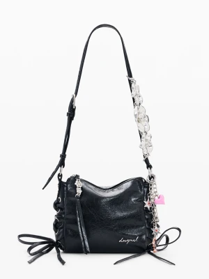Torebka Efecto Piel charms Desigual czarny