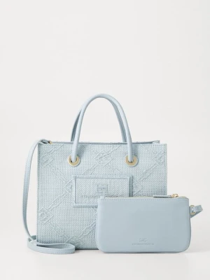 Torebka Elisabetta Franchi jasnoniebieski