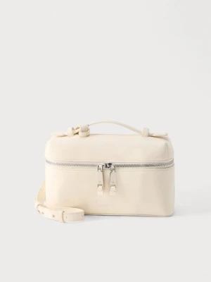 Torebka Emporio Armani mleczny