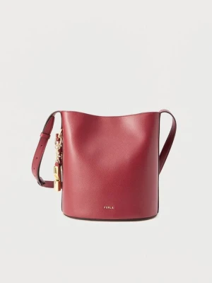 Torebka Furla ciemnoczerwony