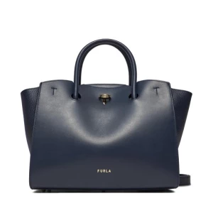 Torebka Furla Genesi M Tote WB00811-BX0053-2676S-1007 Granatowy