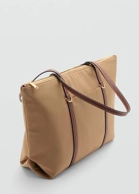 Nylonowa torba shopper Mango