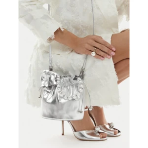 Torebka GINO ROSSI EO-ROSE-LA224-19454 Srebrny