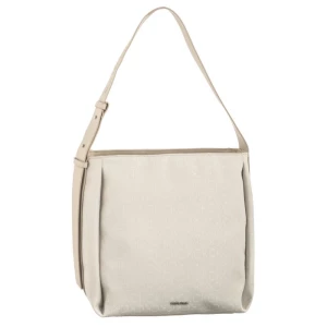 Zdjęcie produktu Torebka Gracie Bucket Bag_JCQ Mono Stoney Beige Jacquard Mono K60K611663 PEA (CK474-a) Calvin Klein