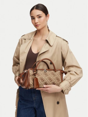 Torebka Guess Audrey Logo HWJG97 55060 Brązowy jasny