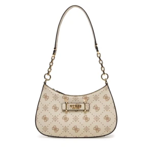 Torebka Guess Carrie Logo HWGP98 98180 Écru