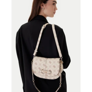 Torebka Guess Carrie Logo HWGP98 98200 Écru