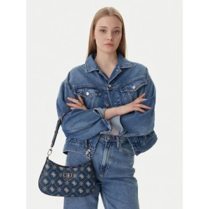 Torebka Guess Emelie Logo HWGP99 28180 Granatowy