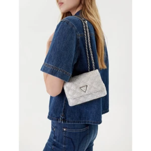 Torebka Guess Giully II Mini HWQM96 73740 Srebrny