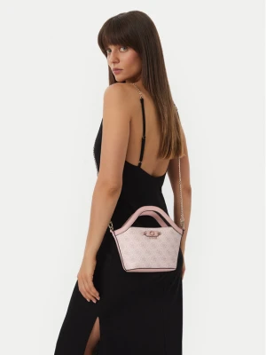 Torebka Guess Lindsey Mini HWSG97 49750 Różowy jasny