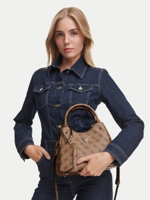 Torebka Guess Lorella HWSG24 84220 Beżowy ciemny