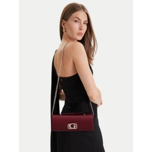 Torebka Guess Zalina Mini HWSE93 50720 Bordowy