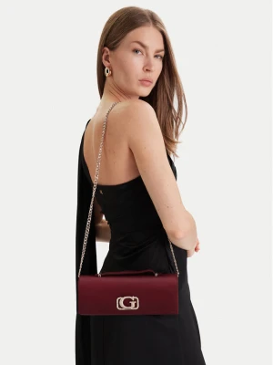 Torebka Guess Zalina Mini HWSE93 50720 Bordowy