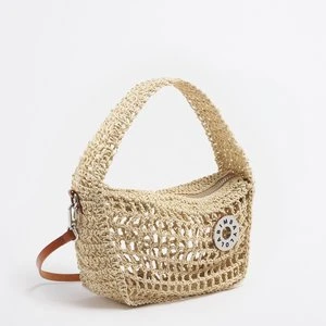 Torebka hobo S rafia naturalna BIMBA Y LOLA