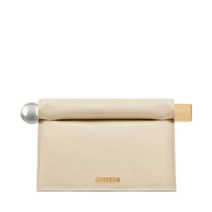 Torebka JACQUEMUS La Pochette Rond 24E233BA356-3171 Écru