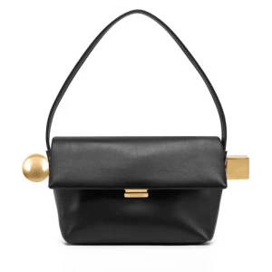 Torebka JACQUEMUS Le Rond Carre 24H243BA383-3171 Czarny