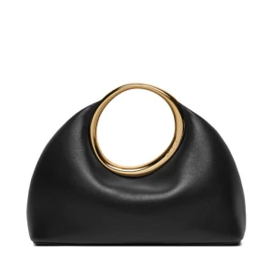 Torebka JACQUEMUS Mini ring handbag 241BA395 Czarny