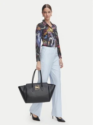 Torebka Just Cavalli Iconic Snakes 81RA4BA2 ZSA89 Czarny