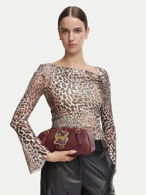 Torebka Just Cavalli Iconic Snakes 81RA4BA5 ZSA89 Czerwony ciemny