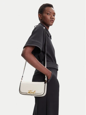 Torebka KARL LAGERFELD A1W30039 Kremowy