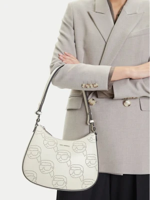 Torebka KARL LAGERFELD A2W30107 Kremowy